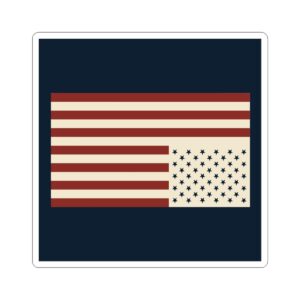 Stickers - Upside Down USA Flag Design