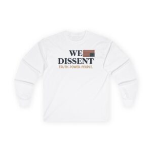 Long Sleeve Tee - We Dissent Logo